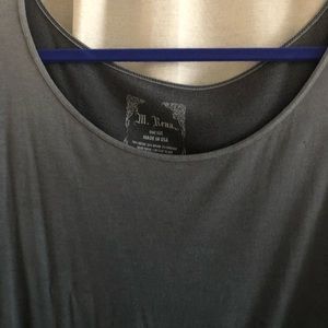 M. Rena ombré, black and grey tunic